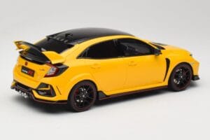 Honda Civic Type R FK8 Euro Spec イエロー Otto 1:18 OT1111 レジン - 画像 2/6