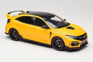 Honda Civic Type R FK8 Euro Spec イエロー Otto 1:18 OT1111 レジン - 画像 4/6