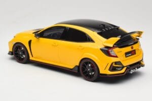 Honda Civic Type R FK8 Euro Spec イエロー Otto 1:18 OT1111 レジン - 画像 5/6
