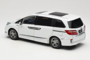 Honda Elysion ホワイト OEM 1:18 430056 メタル - 画像 7/8