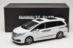 Honda Elysion ホワイト OEM 1:18 430056 メタル - 画像 8/8