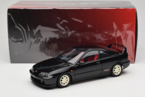 Honda Integra Type R DC2 Pre-Facelift Flamenco Black Pearl MotorHelix 1:18 M85203 メタル - 画像 8/8