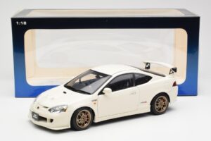 Honda Integra DC5 Type R Mugen ホワイト AUTOart 1:18 73251 メタル - 画像 8/8