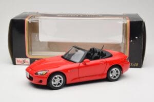 Honda S2000 AP1 レッド Maisto 1:18 50350 メタル - 画像 8/8