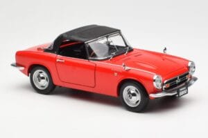 Honda S800 Roadster レッド AUTOart 1:18 73276 メタル - 画像 6/8