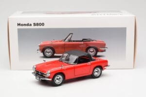 Honda S800 Roadster レッド AUTOart 1:18 73276 メタル - 画像 8/8
