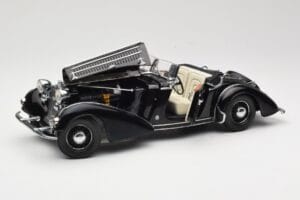 Horch 855 Roadster ブラック Sun Star 1:18 2401 メタル - 画像 2/8