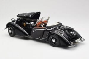 Horch 855 Roadster ブラック Sun Star 1:18 2401 メタル - 画像 5/8