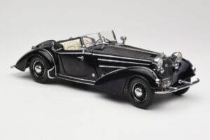 Horch 855 Roadster ブラック Sun Star 1:18 2401 メタル - 画像 6/8