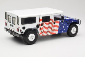 Hummer H1 AM General Gore-Lieberman Humvee America Exoto 1:18 1807 メタル - 画像 3/8