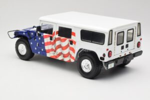 Hummer H1 AM General Gore-Lieberman Humvee America Exoto 1:18 1807 メタル - 画像 7/8