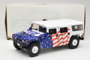 Hummer H1 AM General Gore-Lieberman Humvee America Exoto 1:18 1807 メタル - 画像 8/8