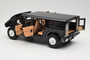 Hummer H1 Hard Top ブラック Exoto 1:18 01803 メタル - 画像 5/8