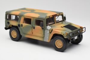 Hummer H1 Station Wagon Military Maisto 1:18 56049 メタル - 画像 6/8
