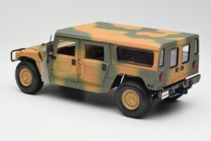 Hummer H1 Station Wagon Military Maisto 1:18 56049 メタル - 画像 7/8