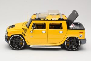 Hummer H2 SUT Concept イエロー Maisto 1:18 31067 メタル - 画像 4/8