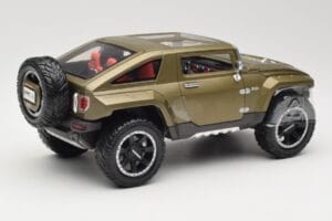 Hummer HX Concept グリーン Maisto 1:18 36171 メタル - 画像 3/8