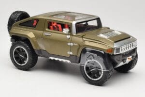 Hummer HX Concept グリーン Maisto 1:18 36171 メタル - 画像 6/8