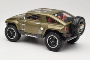 Hummer HX Concept グリーン Maisto 1:18 36171 メタル - 画像 7/8