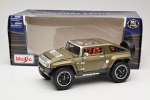 Hummer HX Concept グリーン Maisto 1:18 36171 メタル - 画像 8/8