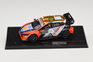 Hyundai i20 N Rally1 #1 T. Neuville / M. Wydaeghe Rally Monte Carlo 2025 IXO 1:43 RAM973C メタル