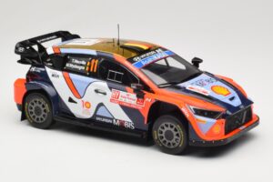 Hyundai i20 N Rally1 #11 Hyundai Shell Mobis WRT T. Neuville / M. Wydaeghe Rally Poland 2024 IXO 1:18 18RMC214 メタル - 画像 3/6