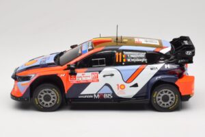 Hyundai i20 N Rally1 #11 Hyundai Shell Mobis WRT T. Neuville / M. Wydaeghe Rally Poland 2024 IXO 1:18 18RMC214 メタル - 画像 5/6