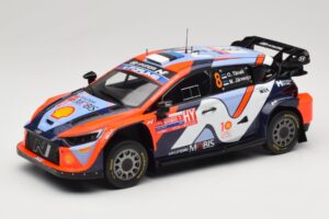 Hyundai i20 N Rally1 #8 Hyundai Shell Mobis WRT O. Tanak / M. Jarveoja Rally Chile 2024 IXO 1:18 18RMC223 メタル