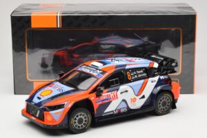 Hyundai i20 N Rally1 #8 Hyundai Shell Mobis WRT O. Tanak / M. Jarveoja Rally Chile 2024 IXO 1:18 18RMC223 メタル - 画像 6/6