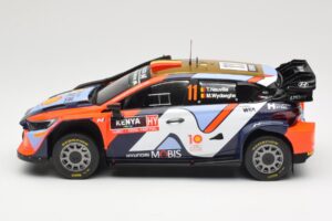 Hyundai i20 N Rally1 WRC Hybrid #11 T. Neuville / M. Wydaeghe Safari Rally Kenya 2024 IXO 1:18 18RMC208 メタル - 画像 3/6