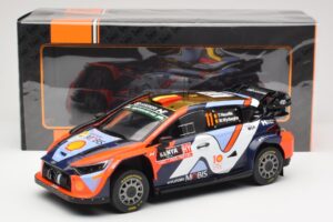 Hyundai i20 N Rally1 WRC Hybrid #11 T. Neuville / M. Wydaeghe Safari Rally Kenya 2024 IXO 1:18 18RMC208 メタル - 画像 6/6
