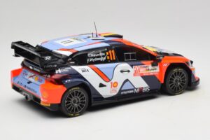 Hyundai i20 N Rally1 #11 T. Neuville / M. Wydaeghe Rally Japan WRC World Champion 2024 IXO 1:18 18RMC228 メタル - 画像 2/6
