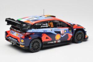 Hyundai i20 N Rally1 WRC #11 T. Neuville / M. Wydaeghe Central European Rally Winner 2023 IXO 1:18 18RMC193 メタル - 画像 2/6