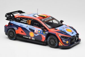 Hyundai i20 N Rally1 WRC #11 T. Neuville / M. Wydaeghe Central European Rally Winner 2023 IXO 1:18 18RMC193 メタル - 画像 4/6