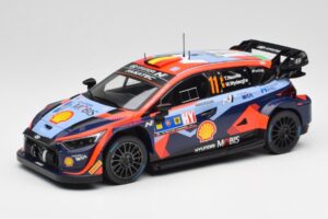Hyundai i20 N Rally1 WRC #11 T. Neuville / M. Wydaeghe Central European Rally Winner 2023 IXO 1:18 18RMC193 メタル