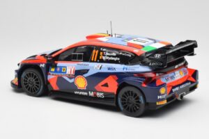 Hyundai i20 N Rally1 WRC #11 T. Neuville / M. Wydaeghe Central European Rally Winner 2023 IXO 1:18 18RMC193 メタル - 画像 5/6