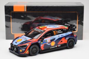Hyundai i20 N Rally1 WRC #11 T. Neuville / M. Wydaeghe Central European Rally Winner 2023 IXO 1:18 18RMC193 メタル - 画像 6/6