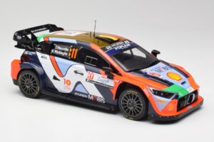 Hyundai i20 N Rally1 #11 T. Neuville / M. Wydaeghe Rally Croatia 2024 IXO 1:18 18RMC203 メタル - 画像 4/6