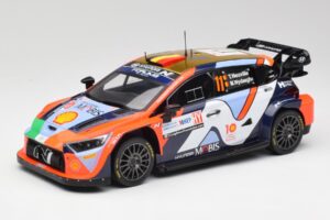 Hyundai i20 N Rally1 #11 T. Neuville / M. Wydaeghe Rally Croatia 2024 IXO 1:18 18RMC203 メタル
