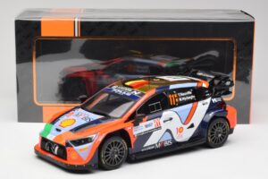Hyundai i20 N Rally1 #11 T. Neuville / M. Wydaeghe Rally Croatia 2024 IXO 1:18 18RMC203 メタル - 画像 6/6