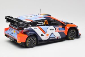 Hyundai i20 N Rally1 #11 T. Neuville / M. Wydaeghe Rally Sweden 2024 IXO 1:18 18RMC201 メタル - 画像 2/6
