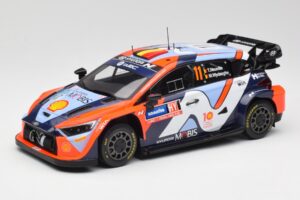 Hyundai i20 N Rally1 #11 T. Neuville / M. Wydaeghe Rally Sweden 2024 IXO 1:18 18RMC201 メタル