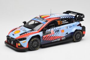 Hyundai i20 N Rally1 WRC #11 T. Neuville / M. Wydaeghe Rally Monte Carlo Winner 2024 IXO 1:18 18RMC194 メタル