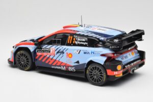 Hyundai i20 N Rally1 WRC #11 T. Neuville / M. Wydaeghe Rally Monte Carlo Winner 2024 IXO 1:18 18RMC194 メタル - 画像 5/6