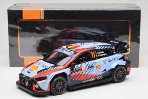 Hyundai i20 N Rally1 WRC #11 T. Neuville / M. Wydaeghe Rally Monte Carlo Winner 2024 IXO 1:18 18RMC194 メタル - 画像 6/6
