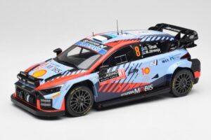 Hyundai i20 N Rally1 WRC #8 O. Tänak / M. Järveoja Rally Monte Carlo Night Version 2024 IXO 1:18 18RMC195 メタル