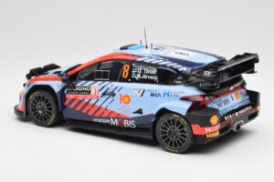 Hyundai i20 N Rally1 WRC #8 O. Tänak / M. Järveoja Rally Monte Carlo Night Version 2024 IXO 1:18 18RMC195 メタル - 画像 5/6