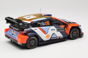 Hyundai i20 N WRC #16 A. Fourmaux / A. Coria Rally Monte Carlo 2025 IXO 1:18 18RMC230A メタル - 画像 2/6