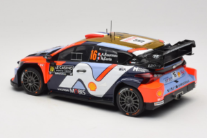 Hyundai i20 N WRC #16 A. Fourmaux / A. Coria Rally Monte Carlo 2025 IXO 1:18 18RMC230A メタル - 画像 5/6