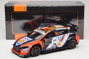 Hyundai i20 N WRC #16 A. Fourmaux / A. Coria Rally Monte Carlo 2025 IXO 1:18 18RMC230A メタル - 画像 6/6